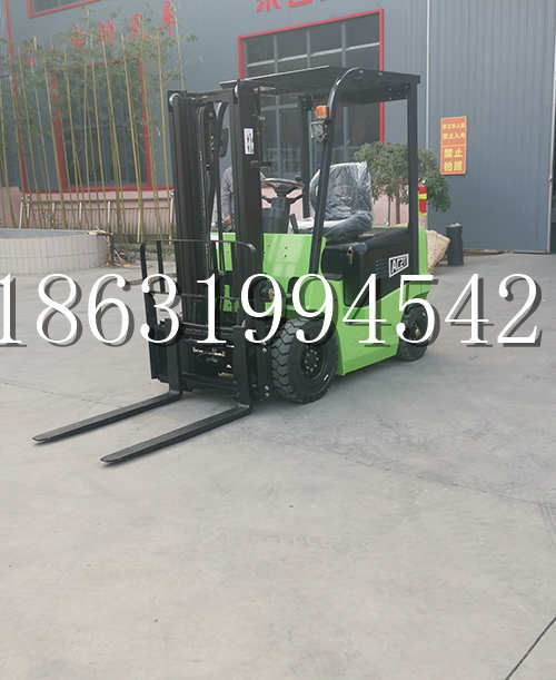 二仑乡电动叉车 卸货用叉车简易叉车0.5吨液压装卸车1吨托盘搬运车电动叉车